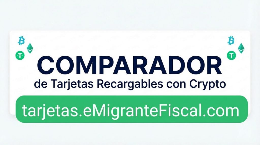 Comparador Tarjetas Recarga Crypto